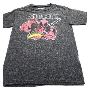Marvel Deadpool Shirt Size Small Taco Tuesday